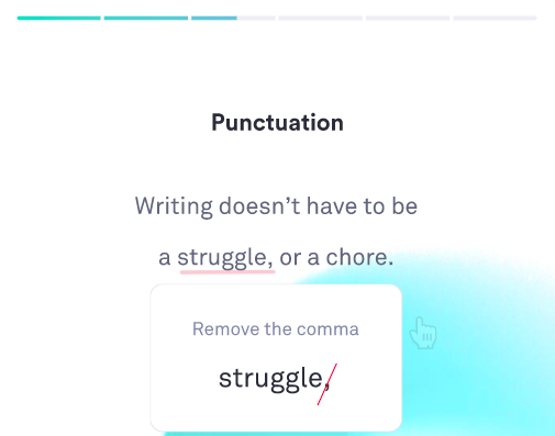 grammarly ai example