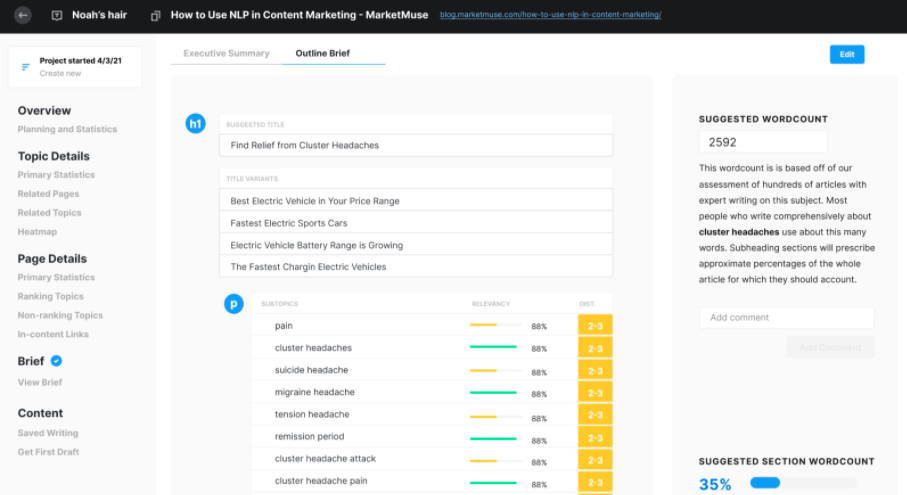 marketmuse content brief example