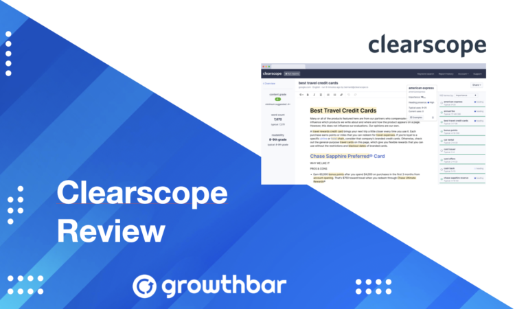 clearscope review blog post image