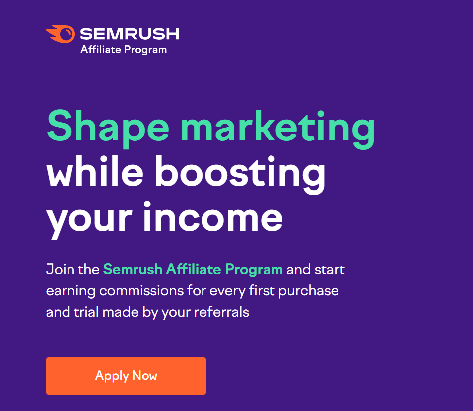 semrush affiliate program